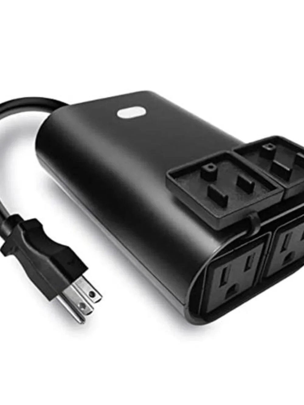 Dual Smart Outlet, Outdoor Zwave Smart Plug, Waterproof Dual On/Off Socket